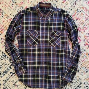 Bugatchi Plaid Button-Up Shirt